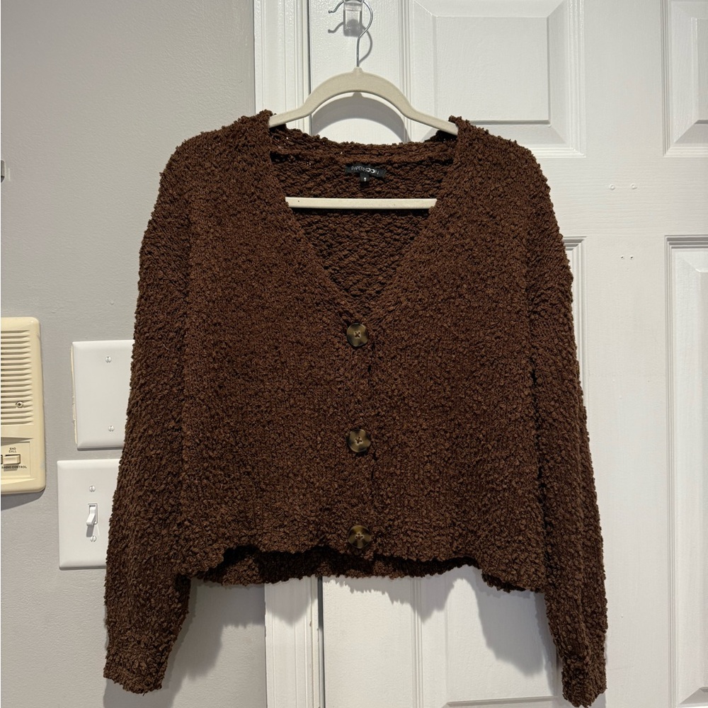 Papermoon Chocolate Cardigan